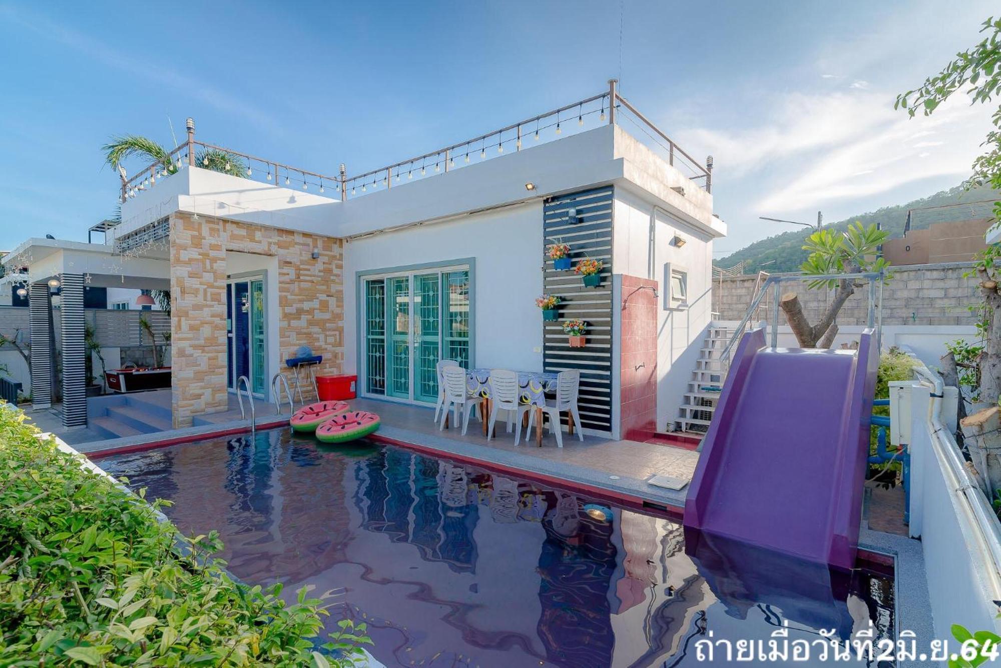 Little3 Hua-hin Private Poolvilla From 3km , Dog Enjoy Swimming Pool